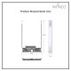 Transparent USB 3.1 Type C to 2.5 inches SATA Hard Disk Drive SSD External Enclosure Transparent USB 3.1 Type C to 2.5 inches SATA Hard Disk Drive SSD External Enclosure