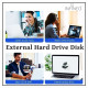 Transparent USB 3.1 Type C to 2.5 inches SATA Hard Disk Drive SSD External Enclosure Transparent USB 3.1 Type C to 2.5 inches SATA Hard Disk Drive SSD External Enclosure