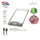 Transparent USB 3.1 Type C to 2.5 inches SATA Hard Disk Drive SSD External Enclosure Transparent USB 3.1 Type C to 2.5 inches SATA Hard Disk Drive SSD External Enclosure
