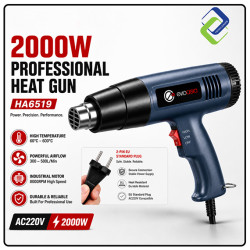220V 2000W Shrink Film Heat Gun Blower + Free 3 Pin Plug