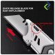 Professional Folding Blade Stainless Steel Utility Knife Professional Folding Blade Stainless Steel Utility Knife