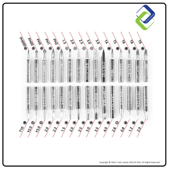Multi-Purpose 32 in 1 Mini Screwdriver Set – Magnetic Precision Tools for Phones, Laptops & Watches Multi-Purpose 32 in 1 Mini Screwdriver Set – Magnetic Precision Tools for Phones, Laptops & Watches