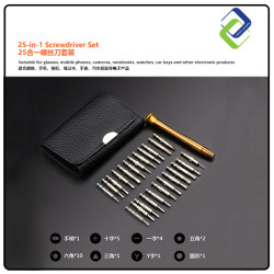 Precision 25-in-1 Screwdriver Set for Mobile, Computer, and Glasses Repair