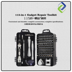 Complete 115-in-1 Gadget Repair Toolkit