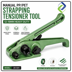 Manual PP/PET Strapping Tensioner Tool 12-19mm Heavy Duty