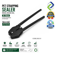 Heavy Duty Manual PET Strapping Sealer 16–19mm | Solid Steel