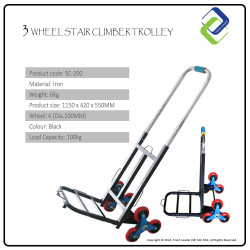 Ultimate Guide: 3 Wheel Stair Climber Trolley (100kg Capacity)