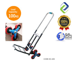 Ultimate Guide: 3 Wheel Stair Climber Trolley (100kg Capacity)
