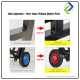 Heavy Duty Foldable Toe Plate Trolley – 200kg Load Capacity, Thick Steel Frame Cart