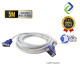INFINEO VGA Cable: Male to Male (5m) - Ultimate Connectivity INFINEO VGA Cable: Male to Male (5m) - Ultimate Connectivity