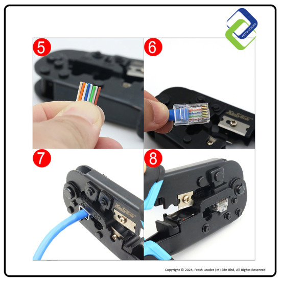 High-Quality Cat5 RJ45 Connector: INFINEO - Pack of 10