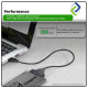 USB 3.0 to SATA Adapter Cable with Power – 2.5/3.5 HDD & SSD, 260MB/s, Driver-Free