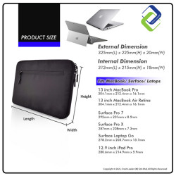 MacBook & Surface Pro 13" Laptop Sleeve – Stylish, Durable & Travel-Friendly Protection
