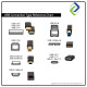 High-Speed USB 3.0 Printer Cable: Type A Male to B Male | AM to BM Connector