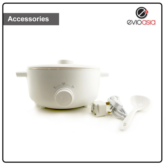 Multifunction 3 Litre Electric Pot with Natural Ceramic Multifunction 3 Litre Electric Pot with Natural Ceramic