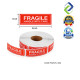 1" x 3" Fragile Warning Label Stickers (1000pcs) - High Quality & Durable
