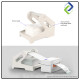 Folding Thermal Label Paper Sticker 100mm x 150mm, 5000pcs