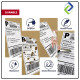 Premium 100mm x 150mm Thermal Label Sticker Roll - Pack of 350