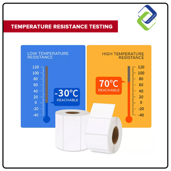 Premium 100mm x 150mm Thermal Label Sticker Roll - Pack of 350