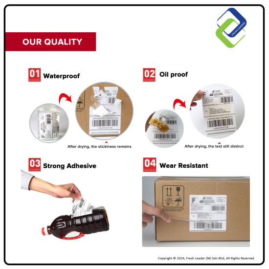 Efficient Thermal Label Sticker Roll (100mm x 38mm) - Best Printing Solutions Efficient Thermal Label Sticker Roll (100mm x 38mm) - Best Printing Solutions