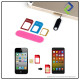 Versatile SIM Card Solutions: 5 in 1 Adapter with Eject Pin for Standard/Nano/Micro Versatile SIM Card Solutions: 5 in 1 Adapter with Eject Pin for Standard/Nano/Micro