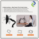 Single Monitor Mount with Gas Spring – Fully Adjustable Desk Arm for 17–30" Screens