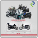 Evio Asia Motorcycle Cover – All Weather, Waterproof, UV & Dust Protection