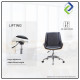 High-End Medium Back Office Chair: Luxury Leather Ergonomics