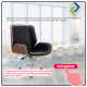 High-End Medium Back Office Chair: Luxury Leather Ergonomics