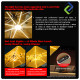 Romantic Solar LED Patio Umbrella 3m – Premium Outdoor Garden Shade for Balcony, Café, or Backyard