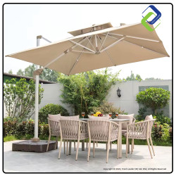 Premium 2.5m Roman Umbrella with 165kg Water Tank Base