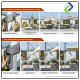 Standard 2.5m Outdoor Roman Umbrella + 165kg Water Tank Base