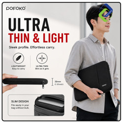 POFOKO Oscar Laptop Sleeve 13–15.6 Inch Shockproof Case