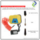 Mini Electric Air Pump for Inflatable Bags – Automatic Air Column Cushion Bag Inflator Machine