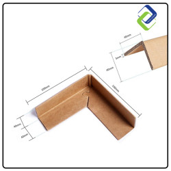 90-Degree Corrugated Paper Corner Protectors – Durable Carton Angle Guards