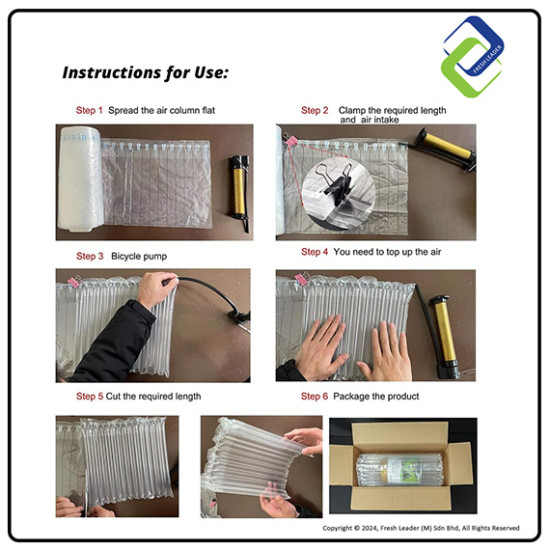 Inflatable Bubble Wrap Roll 1300mm x 200m – Protective Packaging Solution