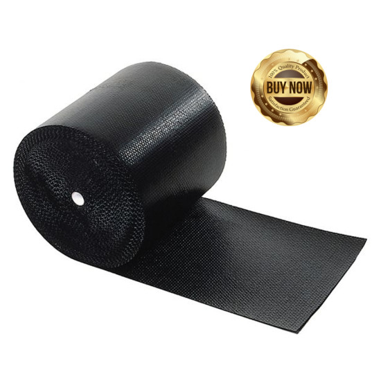 Black Air Bubble Wrap Packing Wrap Single Layer 10mm Bubble Black Air Bubble Wrap Packing Wrap Single Layer 10mm Bubble
