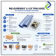 PVC Shrink Film for Packaging 30cm Width x 10m