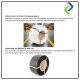 Durable 12mm × 0.8mm × 1580m Black PP Strapping – Industrial Plastic Band, 80kg Load Capacity