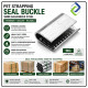 PET Strapping Seal Buckle 16mm Galvanized Steel 1kg Pack