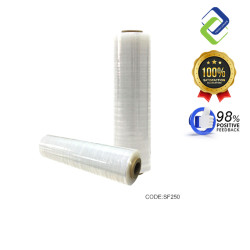 Top-Notch Clear Stretch Film - 250mm Width for Secure Packaging