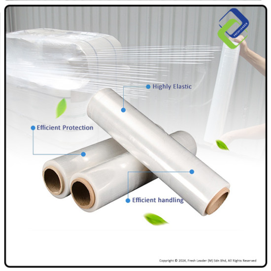 Transparent Packaging: Clear Stretch Film 500mm x 2.2kg - Reliable and Strong