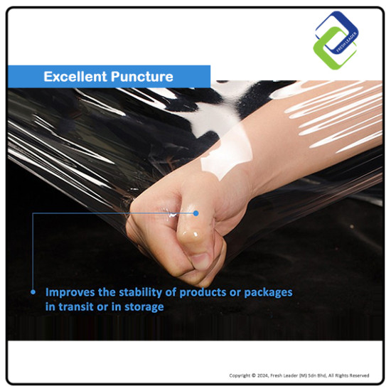 Transparent Packaging: Clear Stretch Film 500mm x 2.2kg - Reliable and Strong