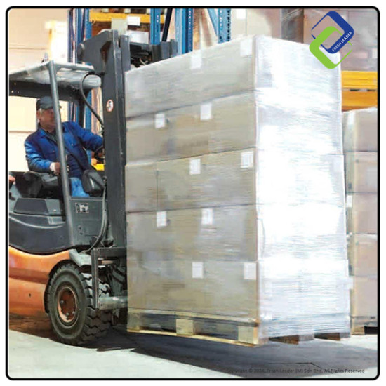 Transparent Packaging: Clear Stretch Film 500mm x 2.2kg - Reliable and Strong