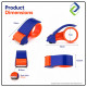 Wholesale 60mm Tape Dispenser Malaysia | Bulk Available