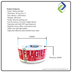 Durable and Strong: Heavy Duty OPP Packing Tape 48mm x 100m