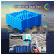 Durable Blue Plastic Pallet 1m x 0.8m – Nine-Leg Heavy-Duty Grid for Warehouse and Storage Durable Blue Plastic Pallet 1m x 0.8m – Nine-Leg Heavy-Duty Grid for Warehouse and Storage