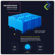 Durable Blue Plastic Pallet 1m x 0.8m – Nine-Leg Heavy-Duty Grid for Warehouse and Storage Durable Blue Plastic Pallet 1m x 0.8m – Nine-Leg Heavy-Duty Grid for Warehouse and Storage