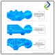 Durable Blue Plastic Pallet 1.2m x 1m – Nine-Leg Heavy-Duty Grid for Warehouse and Storage Durable Blue Plastic Pallet 1.2m x 1m – Nine-Leg Heavy-Duty Grid for Warehouse and Storage