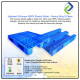 Upgraded 3-Runner HDPE Plastic Pallet – 8 Steel Pipes Reinforced, Heavy-Duty & 4-Way Forklift Access